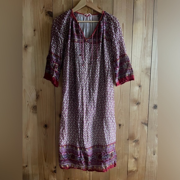 Vintage 70’s Indian gauze dress